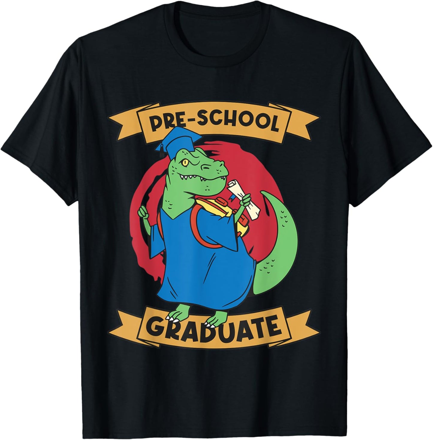 Pre-School Graduate Crocodile Teacher Education School T-Shirt for Men Women Kids