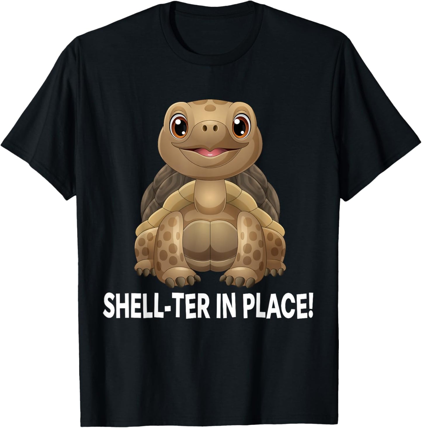 Shell-Ter in Place Funny Turtles Kids Sea Ocean Turtle