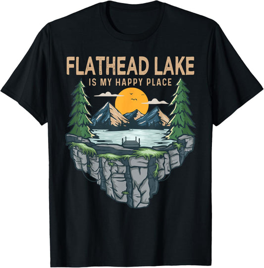 Fishing Boating Camping - My Happy Place Flathead Lake