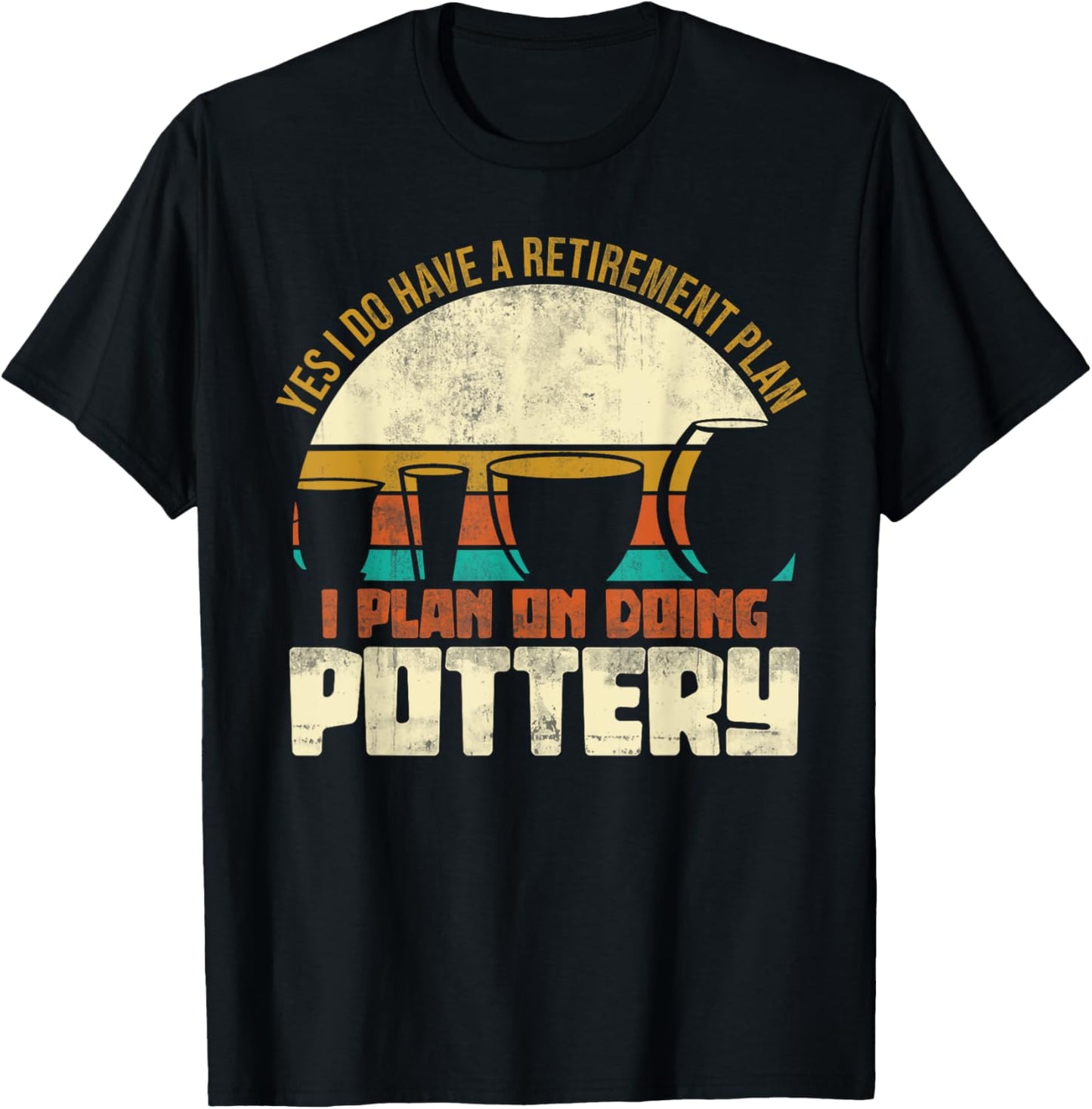 Funny Retired Ceramic Artist Retirement Gift Clay Pottery