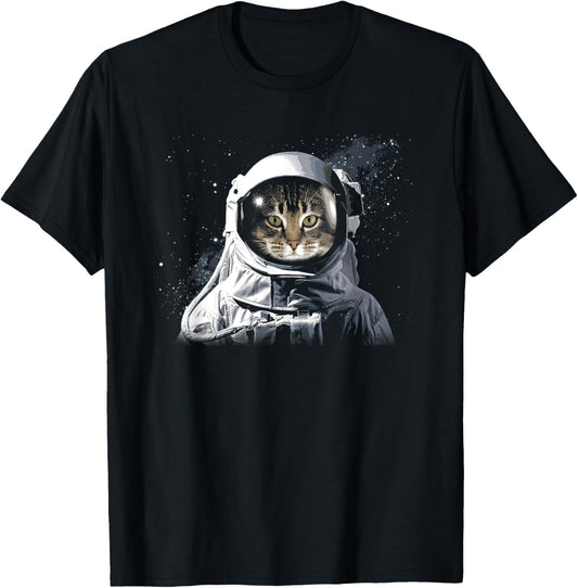 Catronaut Cat Astronaut Deep In Space Cosmic Gift T-Shirt for Men Women Kids