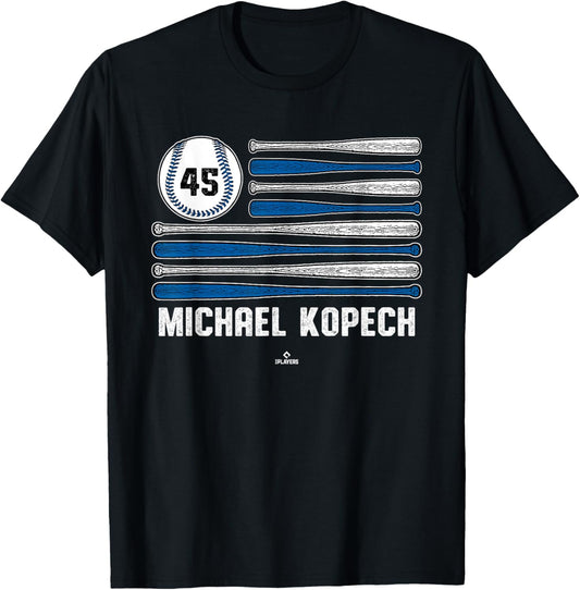 Baseball American Flag Michael Kopech Los Angeles Baseball