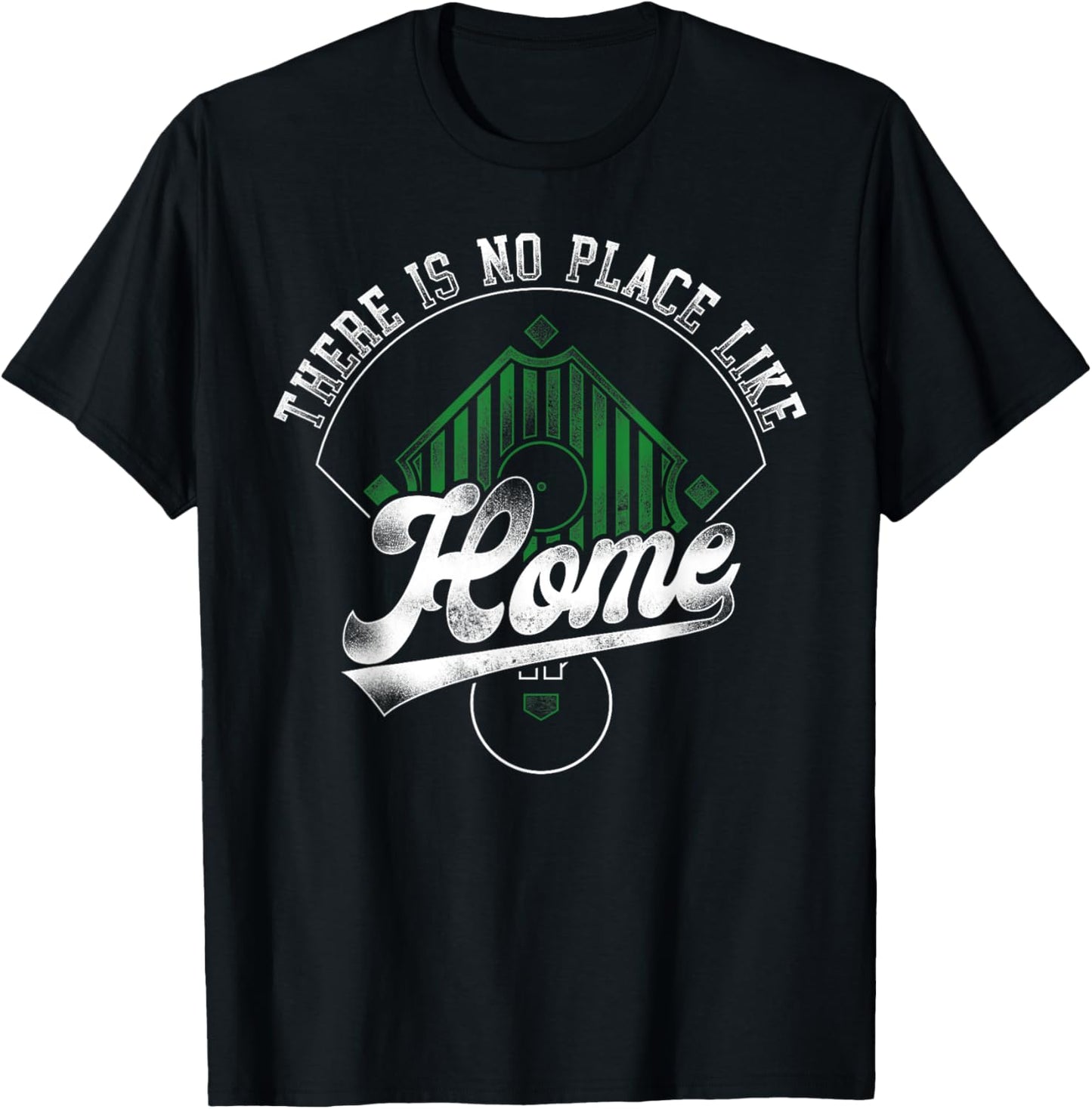 Baseball Fan Field Diamond Vintage There Is No Place Like