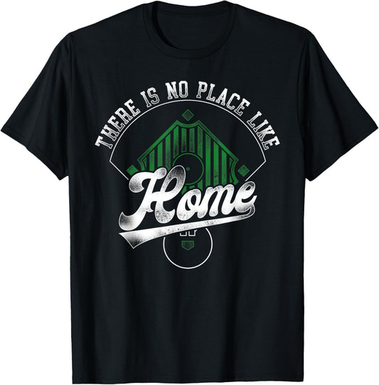 Baseball Fan Field Diamond Vintage There Is No Place Like