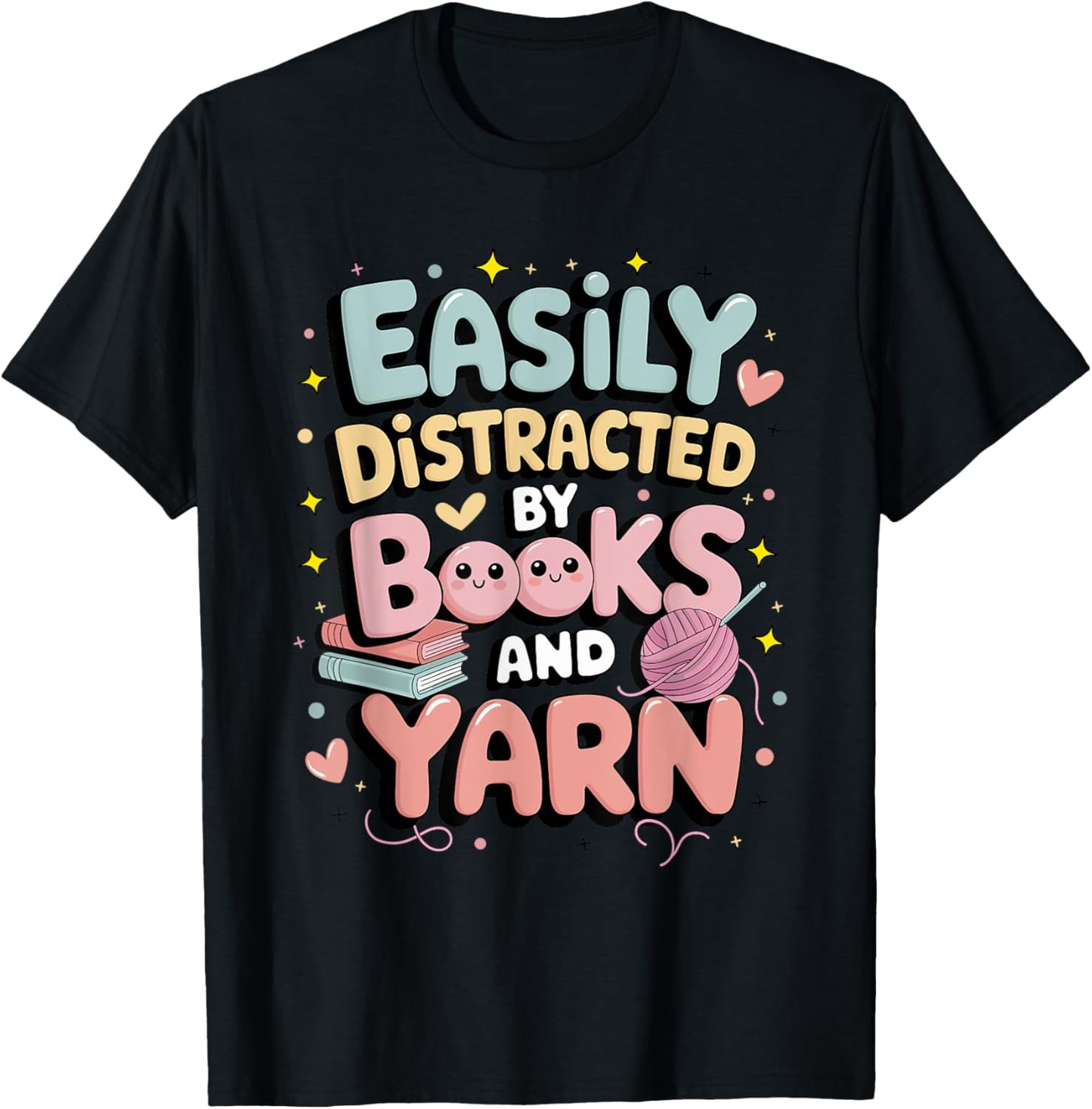 Easily Distracted by Yarn and Books