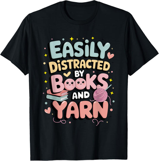 Easily Distracted by Yarn and Books