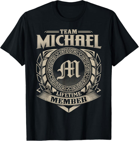 Team MICHAEL Lifetime Member Surname MICHAEL Family Vintage