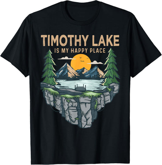 Fishing Boating Camping - My Happy Place Timothy Lake
