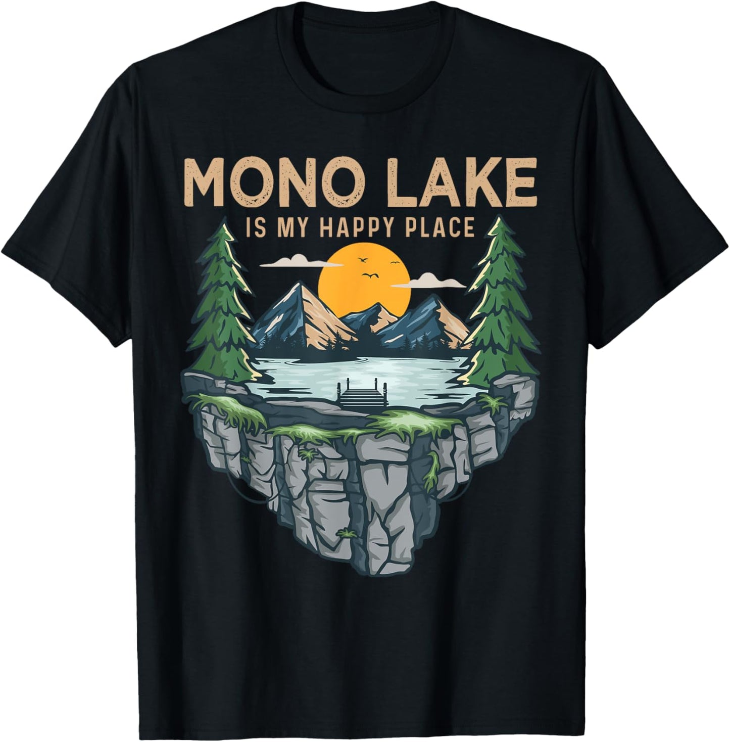 Fishing Boating Camping - My Happy Place Mono Lake