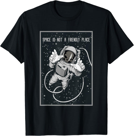 Space is not a Frendly Place SOVI8 Vintage Propaganda.