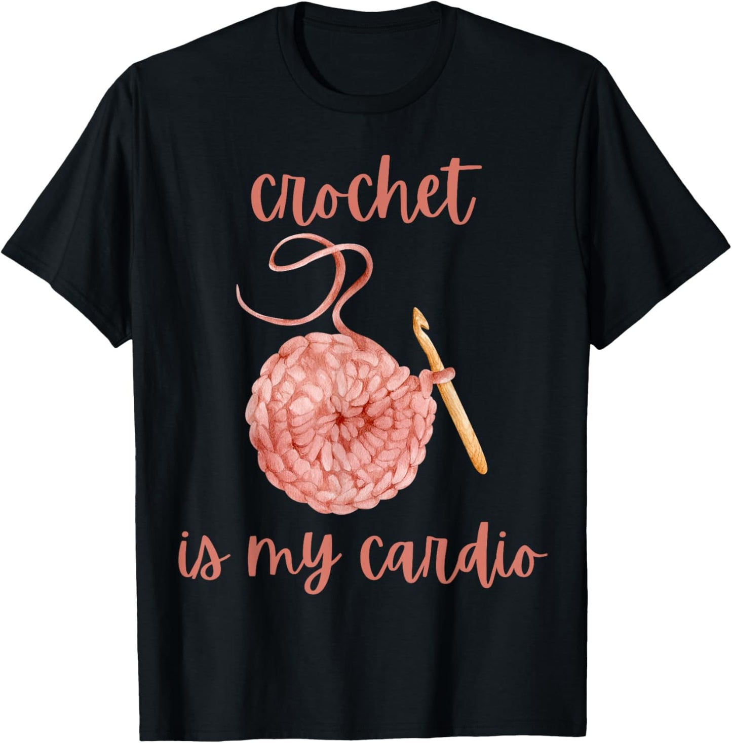 Crochet Is My Cardio Funny Arts And Crafts Yarn