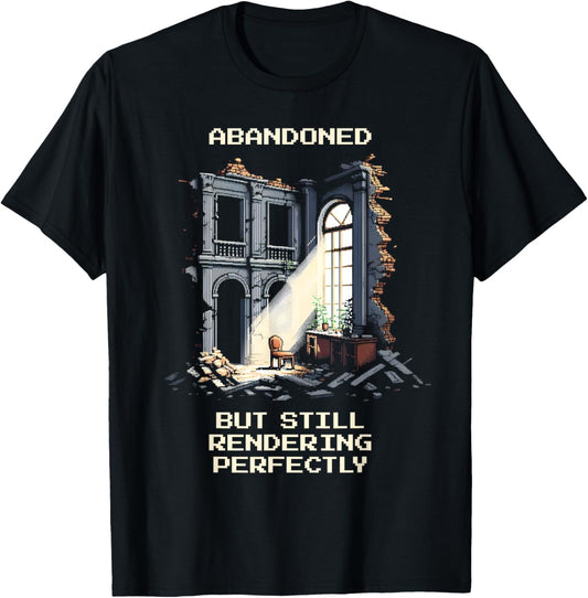 Still Rendering | Abandoned Pixel Art Lost Place Retro