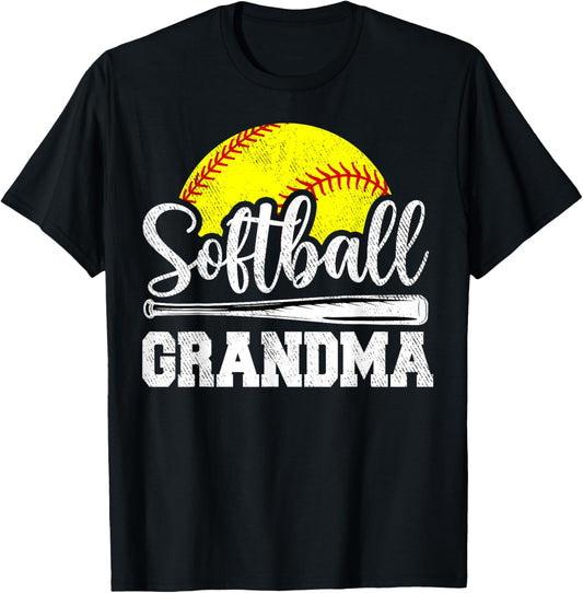 Softball Grandma Softball Player Game Day Mother's Day Gift