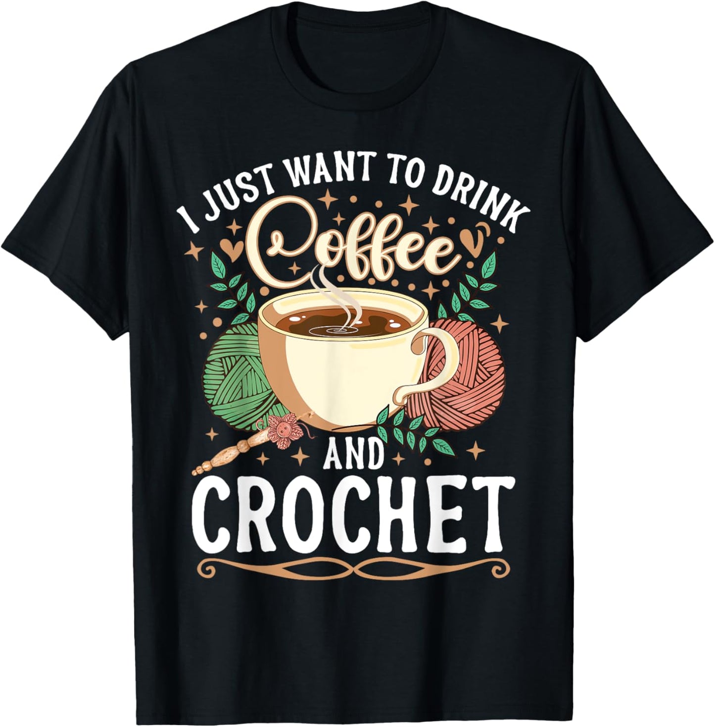 Coffee Crochet Crocheting Yarn