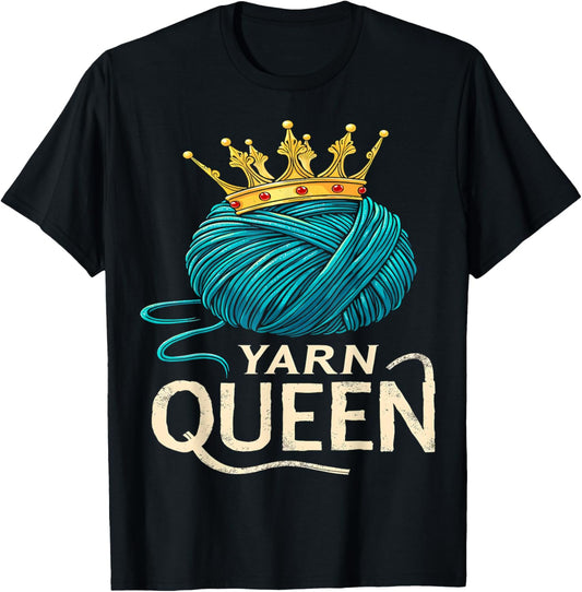 Yarn Queen Funny Crochet Knitting
