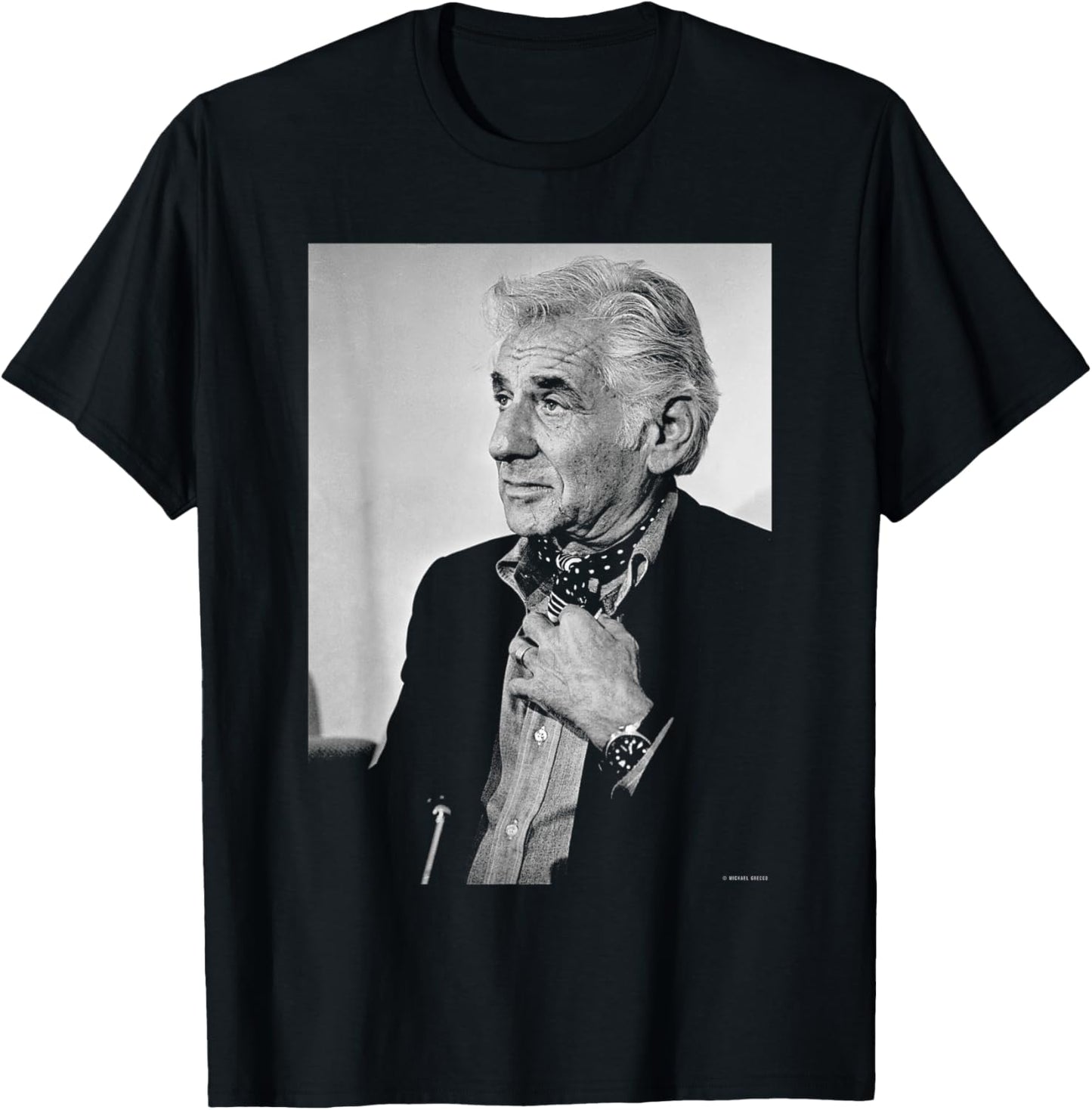 American Conductor Leonard Bernstein by Michael Grecco
