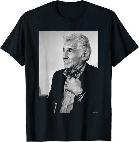 American Conductor Leonard Bernstein by Michael Grecco