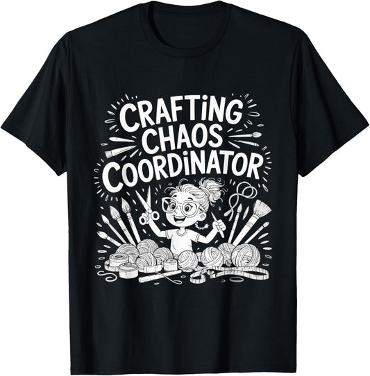 Crafting Chaos Coordinator Yarn Crochet DIY Humor