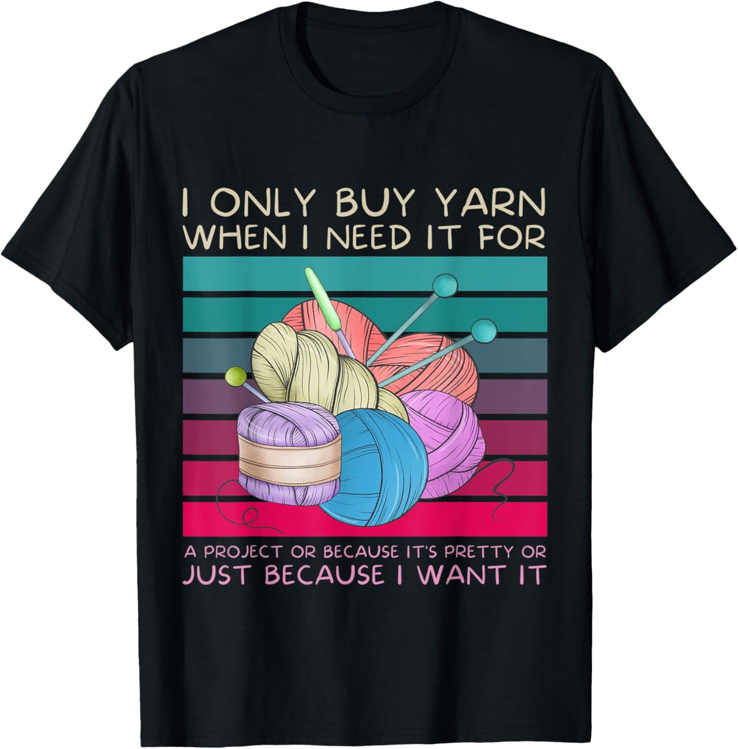 Funny for Knitters and Crochet Fans A Fun for Yarn Lovers