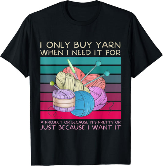 Funny for Knitters and Crochet Fans A Fun for Yarn Lovers