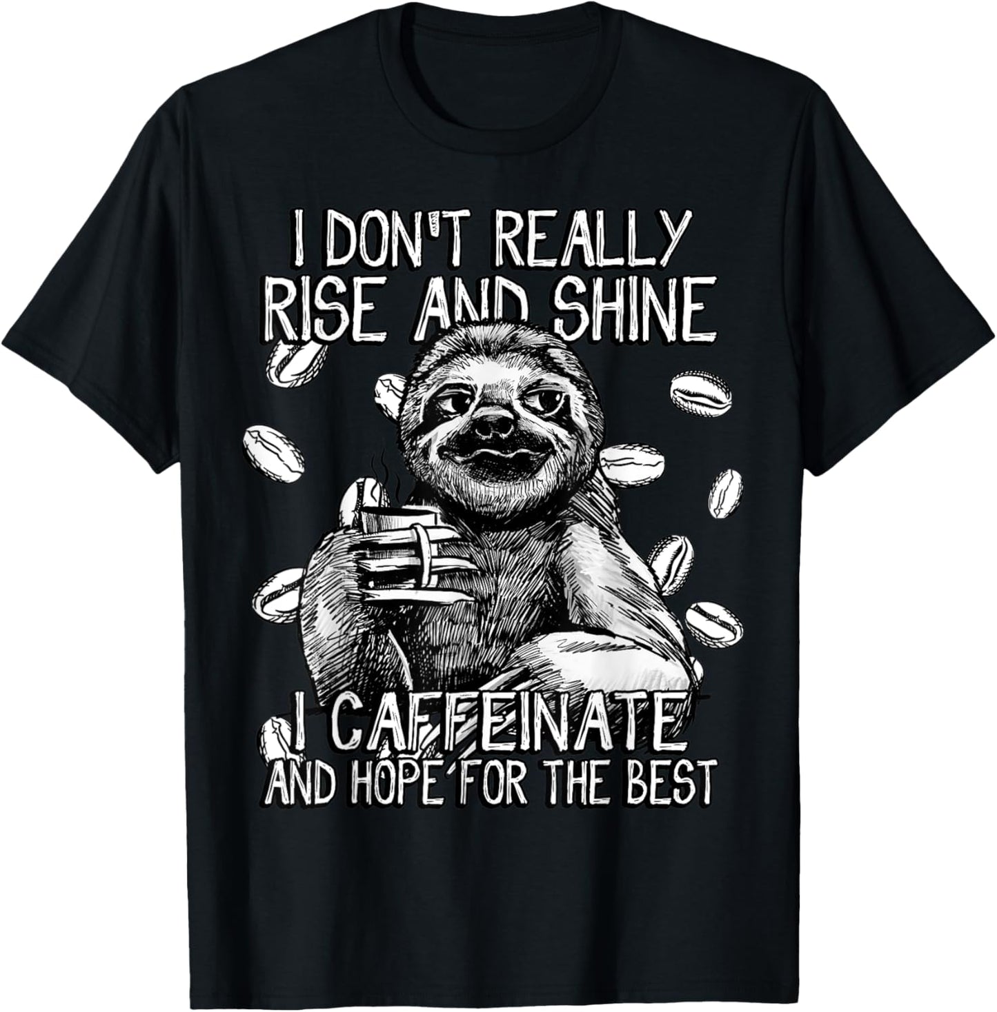 Sloth coffee caffeine lover coffeeholic barista coffee maker