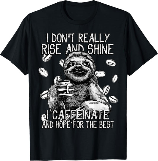 Sloth coffee caffeine lover coffeeholic barista coffee maker
