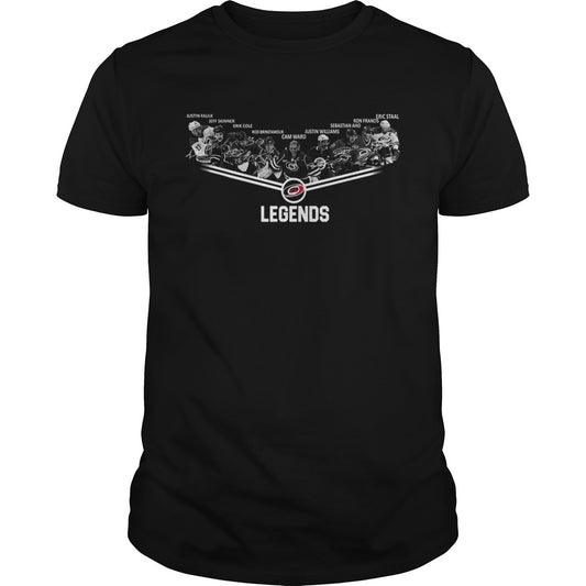 Carolina Hurricanes Legends team player shirt