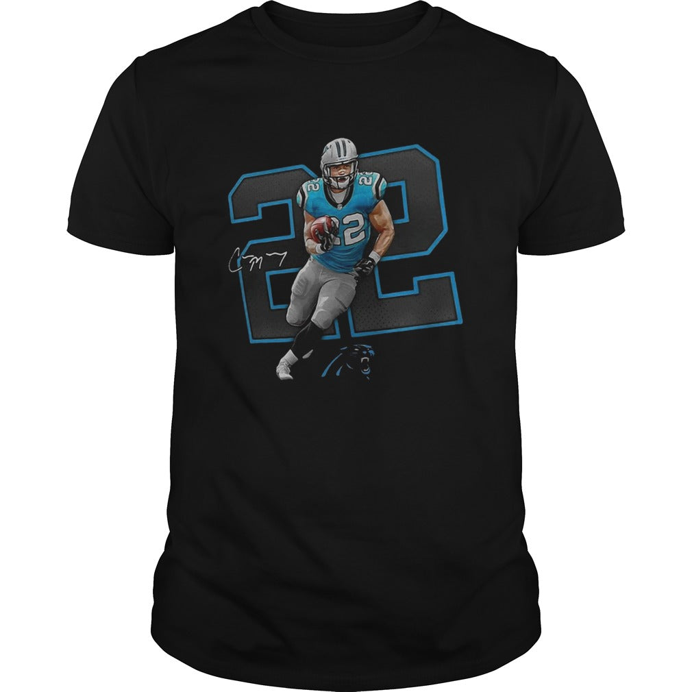 Carolina Panthers Christian McCaffrey 22 Signature shirt