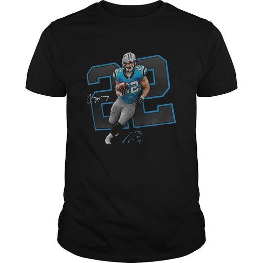 Carolina Panthers Christian McCaffrey 22 Signature shirt