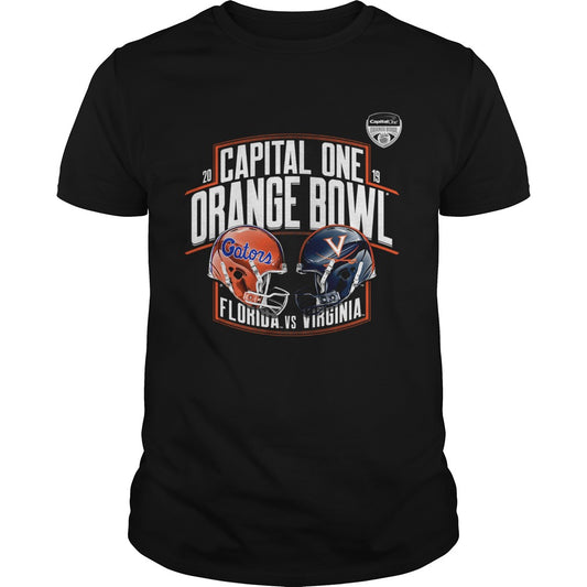 Florida Gators vs Virginia Cavaliers 2019 Capital One Orange Bowl shirt