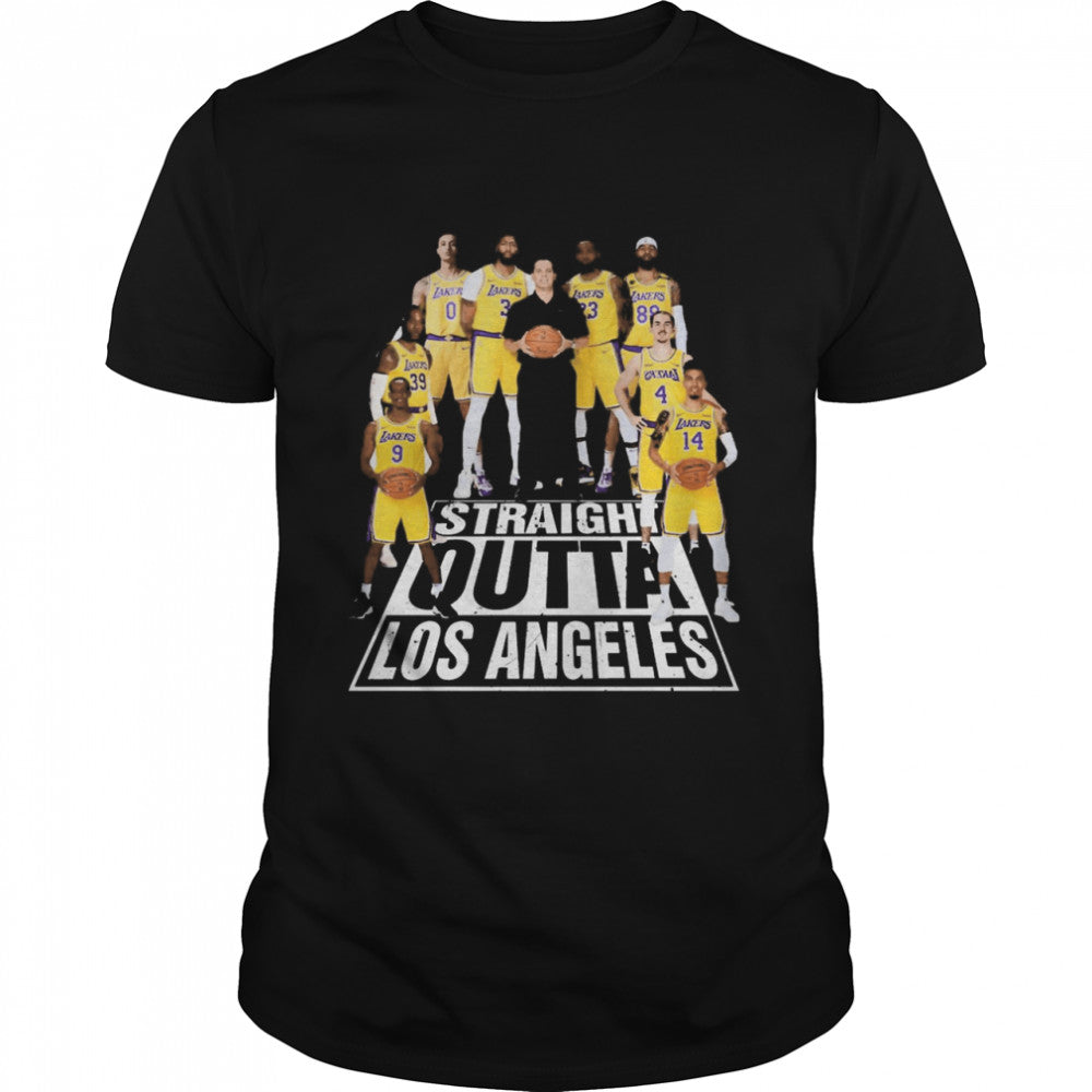 Straight Out Los Angeles Lakers shirt