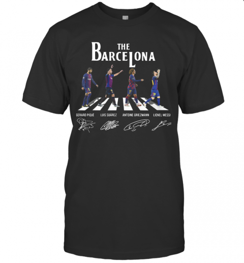 The Barcelona Crosswalk Signatures T Shirt