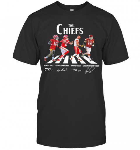 The Chiefs Abbey Road Signatures T Shirt