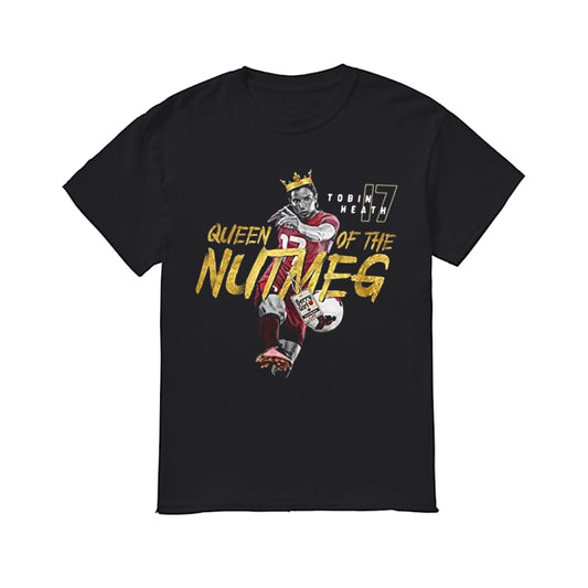 Tobin Heath 17 Queen Of The Nutmeg American Soccer Player Jersey shirt