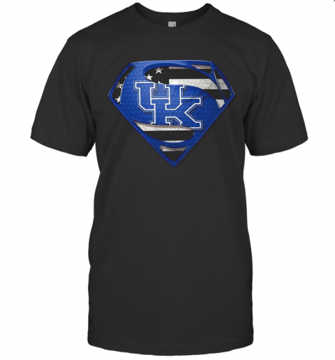 University Of Kentucky Superman T Shirt