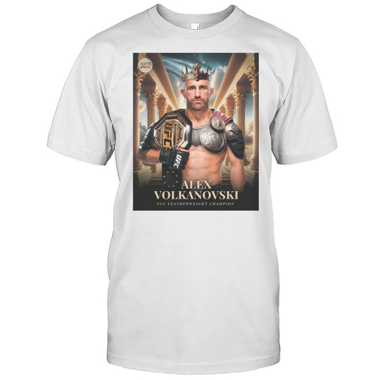 Alexander Volkanovski Two Time UFC Featherweight Champion Win At UFC 314 Poster T shirt