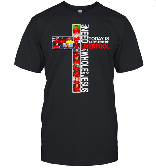 All I need today is a little bit of Liverpool and a whole lot of Jesus shirt