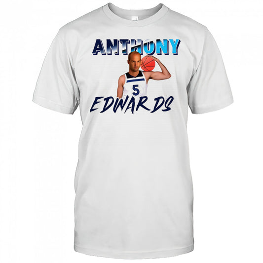 Anthony Edwards Minnesota basketball shirt