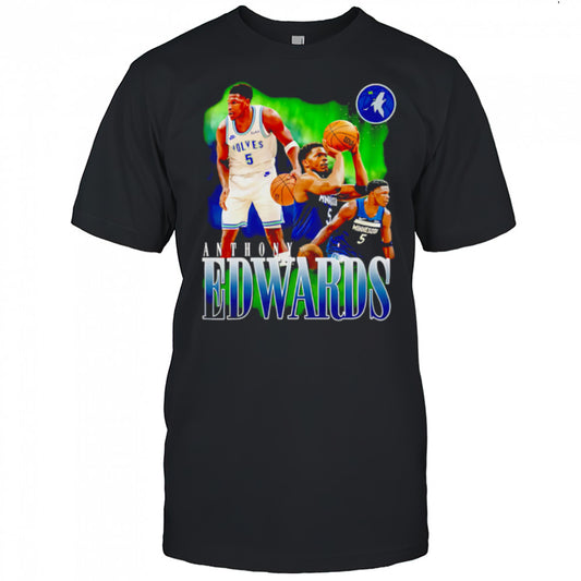 Anthony Edwards Minnesota Timberwolves Notorious 3 0 Player shirt