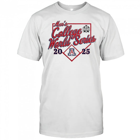 Arizona Wildcats 2025 NCAA Baseball Men’s College World Series Bullpen Ace Shirt