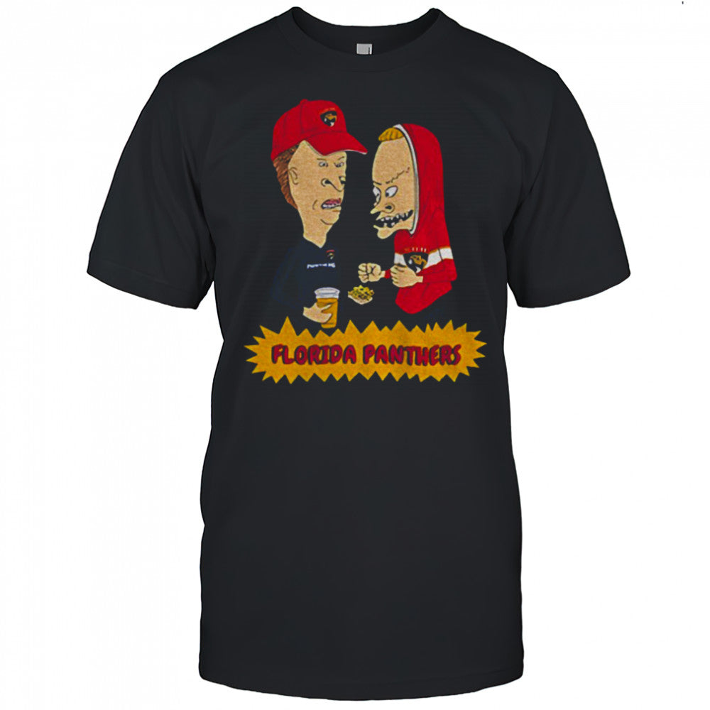 Beavis and Butt Head Florida Panthers NHL Hockey shirt