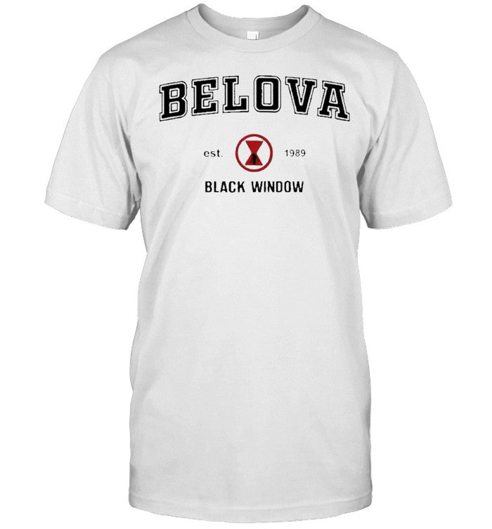 Belova est 1989 Black Widow shirt