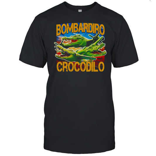Bombardiro Crocodilo Brainrot Shirt