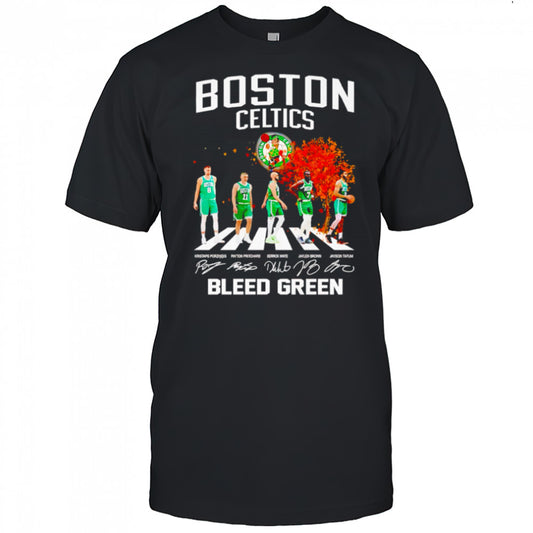 Boston Celtics NBA Best Team Bleed Green 2025 shirt