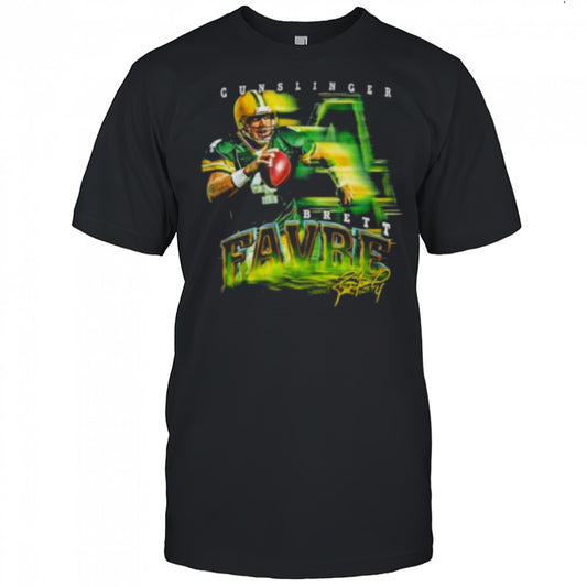 Brett Favre Green Bay Packers grunge signature shirt