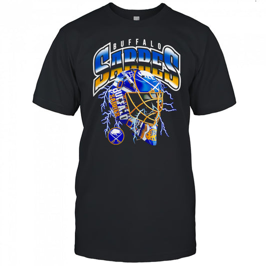 Buffalo Sabres Crease Lightning helmet shirt