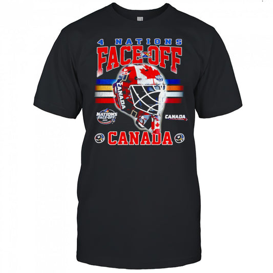 Canada 2025 4 Nations Face Off Goalie Mask shirt