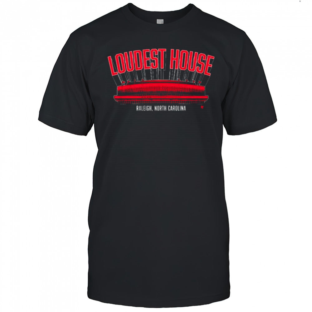 Carolina Hurricanes Hockey Loudest House Raleigh North Carolina Graphic t shirt