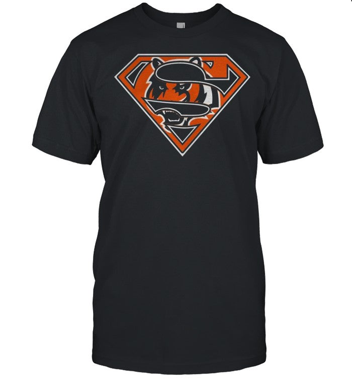 Cincinnati Bengals Raiders Superman 2021 shirt
