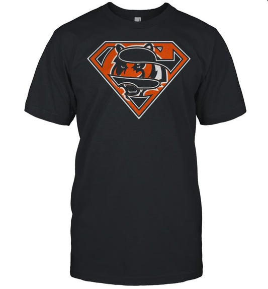 Cincinnati Bengals Raiders Superman 2021 shirt